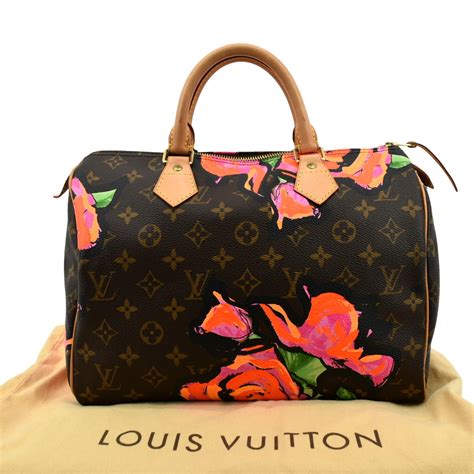 louis vuitton monogram roses speedy 30 bag|Louis Vuitton roses.